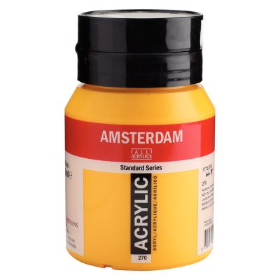 ACRILICO AMSTERDAM 500ML AZO AMARILLO OSCURO 270