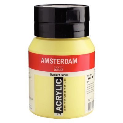 ACRILICO AMSTERDAM 500ML AMARILLO NICKEL TITAN 274