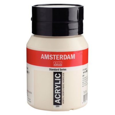 ACRILICO AMSTERDAM 500ML BUFF TITANIO CLARO 289