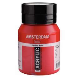 ACRILICO AMSTERDAM 500ML CARMIN 318