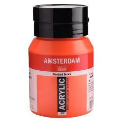 ACRILICO AMSTERDAM 500ML ROJO NAPHTHOL CLARO 398