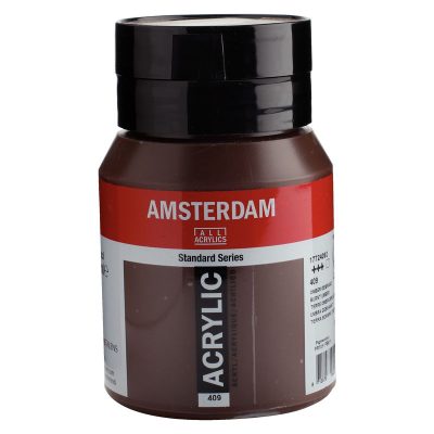 ACRILICO AMSTERDAM 500ML SOMBRA TOSTADA 409