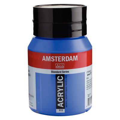 ACRILICO AMSTERDAM 500ML AZUL COBALTO ULTRAMAR 512