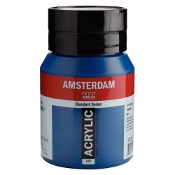 ACRILICO AMSTERDAM 500ML VERDE ISH AZUL 557