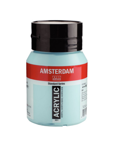 ACRILICO AMSTERDAM 500ML CIELO AZUL CLARO 551