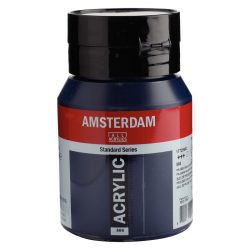 ACRILICO AMSTERDAM 500ML PRUSSIAN AZUL FTALO 566