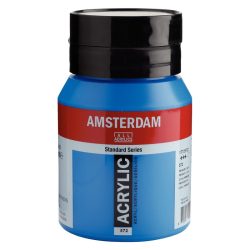 ACRILICO AMSTERDAM 500ML CIAN PRIMARIO 572