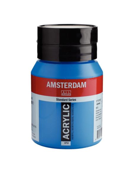 ACRILICO AMSTERDAM 500ML CIAN PRIMARIO 572