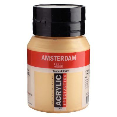 ACRILICO AMSTERDAM 500ML CLARO ORO 802