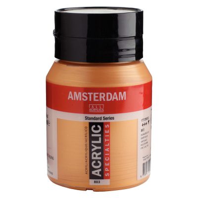 ACRILICO AMSTERDAM 500ML OSCURO ORO 803