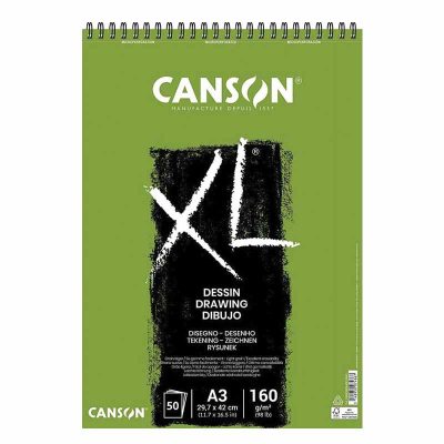 BLOC DIBUJO CANSON XL DESSIN LIGERO A3 160G 50H