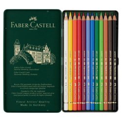 LAPIZ FABER CASTELL POLYCHROMO 12 COLORES 110012 2