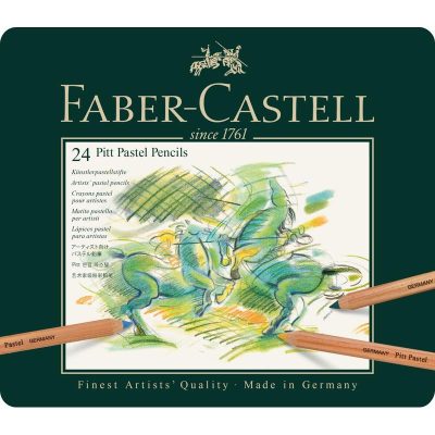 LAPIZ FABER CASTELL PITT PASTEL 24 COLORES 112124