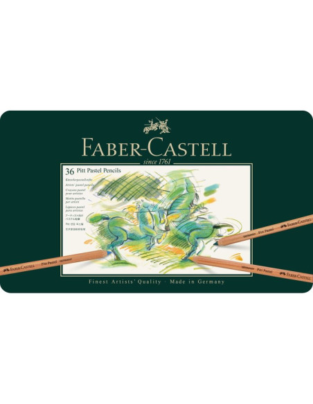 LAPIZ FABER CASTELL PITT PASTEL 36 COLORES 112136