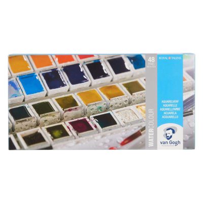 ACUARELA VAN GOGH CAJA METAL 48 1/2 GODET SURT 