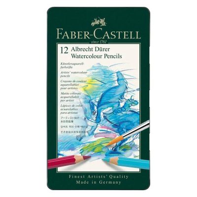 LAPIZ ACUARELABLE FABER CASTELL 12 COLORES 117512