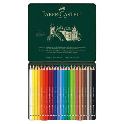 LAPIZ ACUARELABLE FABER CASTELL 24 COLORES 117524