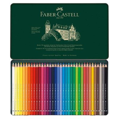 LAPIZ ACUARELABLE FABER CASTELL 36 COLORES 117536