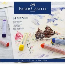 TIZA PASTEL BLANDO FABER CASTEL 24 COLORES 128324