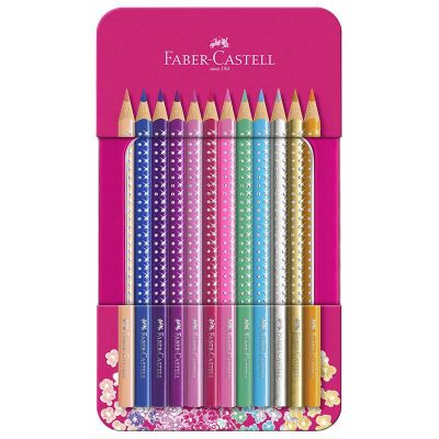 LAPIZ FC SPARKLE LATA 12 COLORES 201737