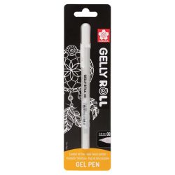 BOLIGRAFO SAKURA GELLY ROLL 08 BLANCO BL1