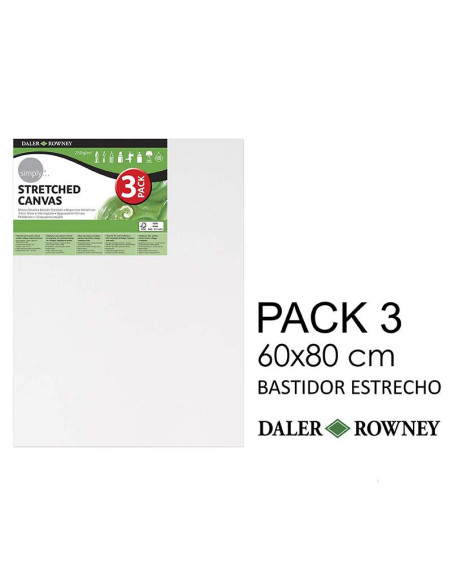 BASTIDOR ENTELADO DALER ROWNEY SIMPLY P/3 60X80CM