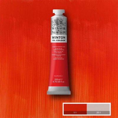W&N OLEO WINTON 200ML TONO ESCARLATA CADMIO
