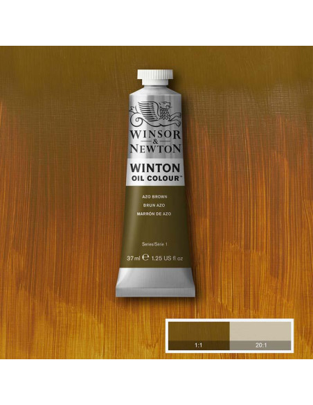 W&N OLEO WINTON 37ML MARRON AZO