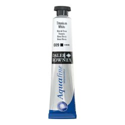 ACUARELA AQUAFINE 8ML BLANCO TITANIO No009