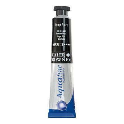 ACUARELA AQUAFINE 8ML LAMP BLACK No035