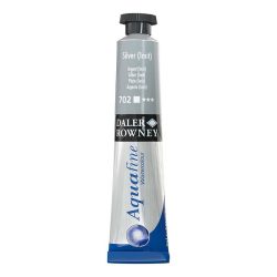 ACUARELA AQUAFINE 8ML PLATA IMIT No702