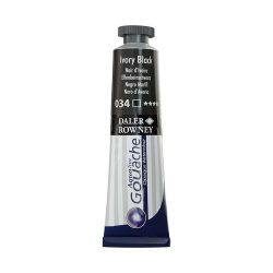 GOUACHE AQUAFINE 15ML NEGRO MARFIL No034