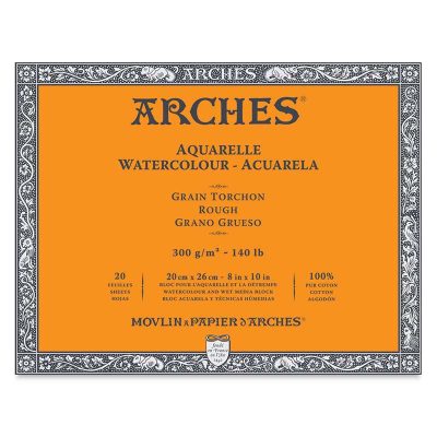 BLOC ARCHES ACUARELA GR GRUESO 20X26CM 300G 20H