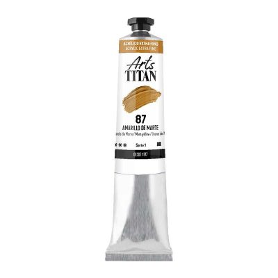 ACRILICO TITAN 60ML AMARILLO MARTE 87