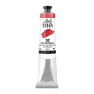 ACRILICO TITAN 60ML ROJO ESCARLATA TITAN 32