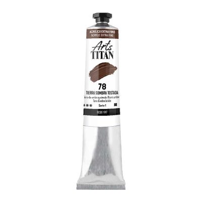 ACRILICO TITAN 60ML TIERRA SOMBRA TOSTADO 78