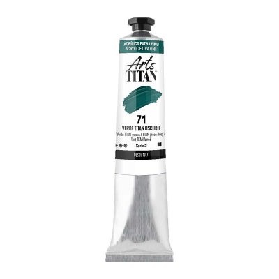 ACRILICO TITAN 60ML VERDE OSCURO TITAN 71