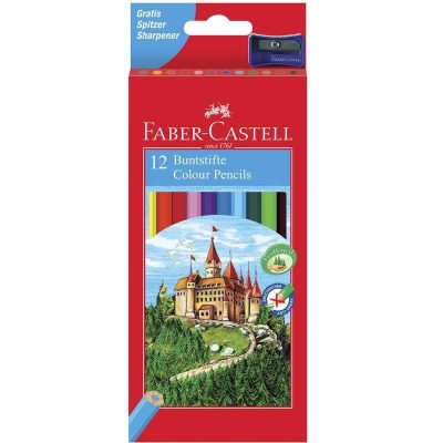 LAPIZ ESCOLAR FABER CASTELL 12 COLORES 120112