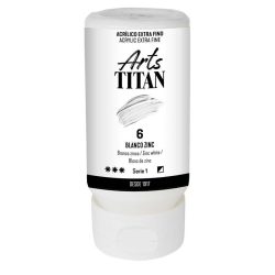 ACRILICO TITAN 250ML BLANCO ZINC 6