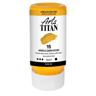 ACRILICO TITAN 250ML AMARILLO CADMIO OSCURO 15