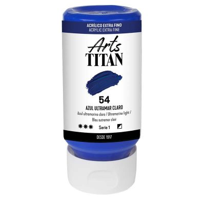 ACRILICO TITAN 250ML AZUL ULTRAMAR CLARO 54