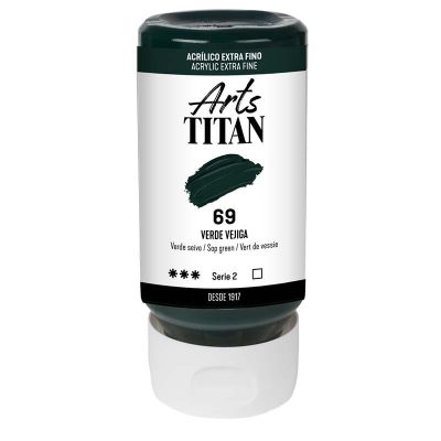 ACRILICO TITAN 250ML VERDE VEJIGA 69