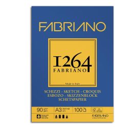 BLOC FABRIANO 1264 CROQUIS 90G A4  120 H -ESP