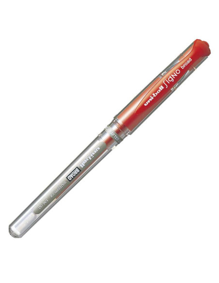 BOLIGRAFO UNI-BALL SIGNO BROAD UM-153 ROJO