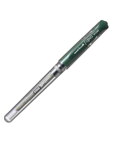 BOLIGRAFO UNI-BALL SIGNO BROAD UM-153 VERDE