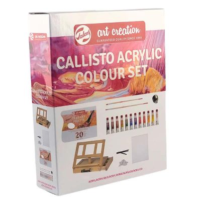 SET ACRILICO TALENS ART CREATION CON PINTURAS