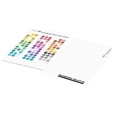 PALETA DE MESCLAS TOMBOW 13X20 BL3