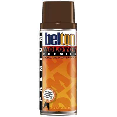 MOLOTOW PREMIUM 400ML 208 MARRÓN CHOCOLATE