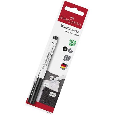 ROTULADOR TEXTIL FABER CASTELL NEGRO 159596