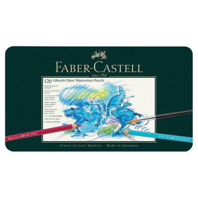 LAPIZ ACUARELABLE FABER CASTELL 120 COLORES 117511